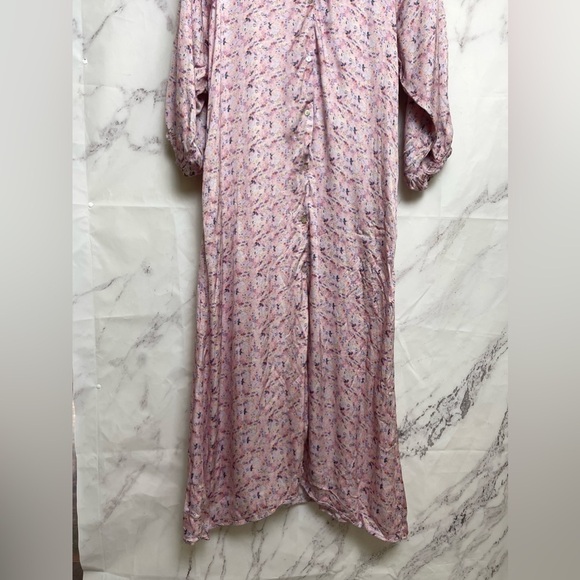CALI Dreaming Button Down Floral Maxi Dress  - A11 - Picture 2 of 5